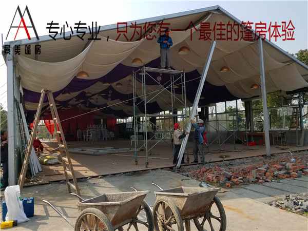 婚慶篷房（浙江海寧丁橋桃園農(nóng)莊）