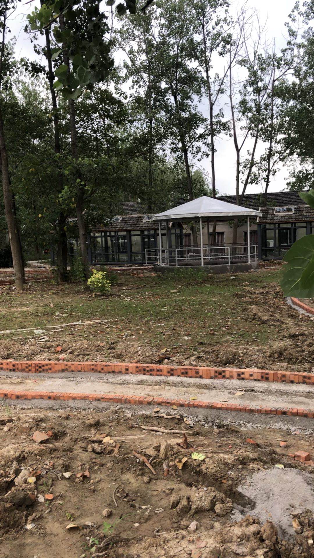 合肥馬場(chǎng)（馬術(shù)基地）10邊形篷房搭建完成